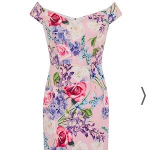 Floral Off-Shoulder Dress